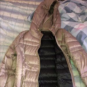 Calvin Klein women’s hood jacket beige small NEW